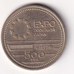 Japan 500 Yen-(Heisei Aichi Expo) 2005 Rare Commemorative Coin#k-130