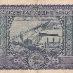 Alternative view of 100 RUPEES WHITE PATTI OLD ISSUE GOVERNOR I.J.PATEL RARE NOTE