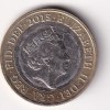 United Kingdom 2 Pounds 2015 (Britannia) Bimetallic Coin#k-132 - Image 2