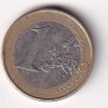 Slovenia 1 Euro 2007 (2nd map) Bimetallic Coin#k-133 - Image 2