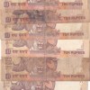 Ending 786 Fancy Number 10 Rupees Governor Y.B Reddy (9 Pcs) lott - Image 2