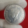 George Vi One Rupee Silver Coin Year 1940 Bombay Mint British of India 01 - Image 4
