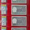 RARE 1 RUPEE SIGNATURE SET A-9 TO A-65 WITH ENDING LAST THREE DIGIT SAME 760 VERY VERY RARE SIGNATURE SET UNC CONDITION NOTES MISSING A-10 ,A-14 WITH ALBUM - Image 3