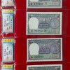RARE 1 RUPEE SIGNATURE SET A-9 TO A-65 WITH ENDING LAST THREE DIGIT SAME 760 VERY VERY RARE SIGNATURE SET UNC CONDITION NOTES MISSING A-10 ,A-14 WITH ALBUM - Image 7