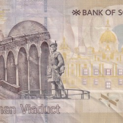 Alternative view of Scotland 10 Pounds (Bank of Scotland) Rare Polymer Note #B2