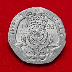 UNITED KINGDOM 20 PENCE COIN