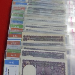 One Rupee Signature Set a -17 to a - 65