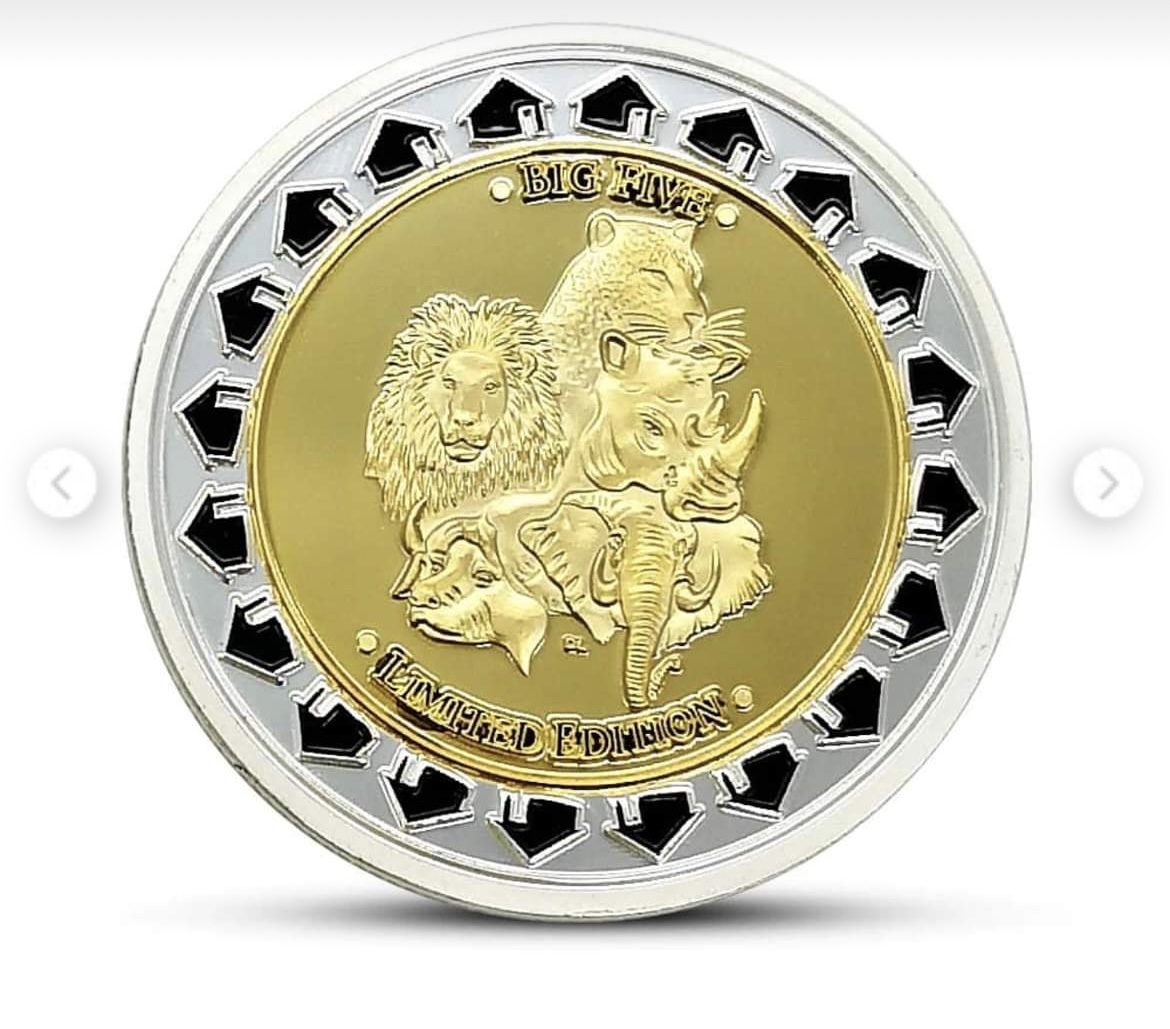 Zimbabwe One Hundred Trillion Dollars 2008 Rare UNC Coin with Capsule