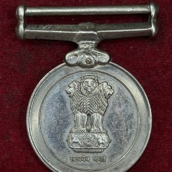 Alternative view of India Operation Parakram 2001 Medal Commemorative Medal #K-5