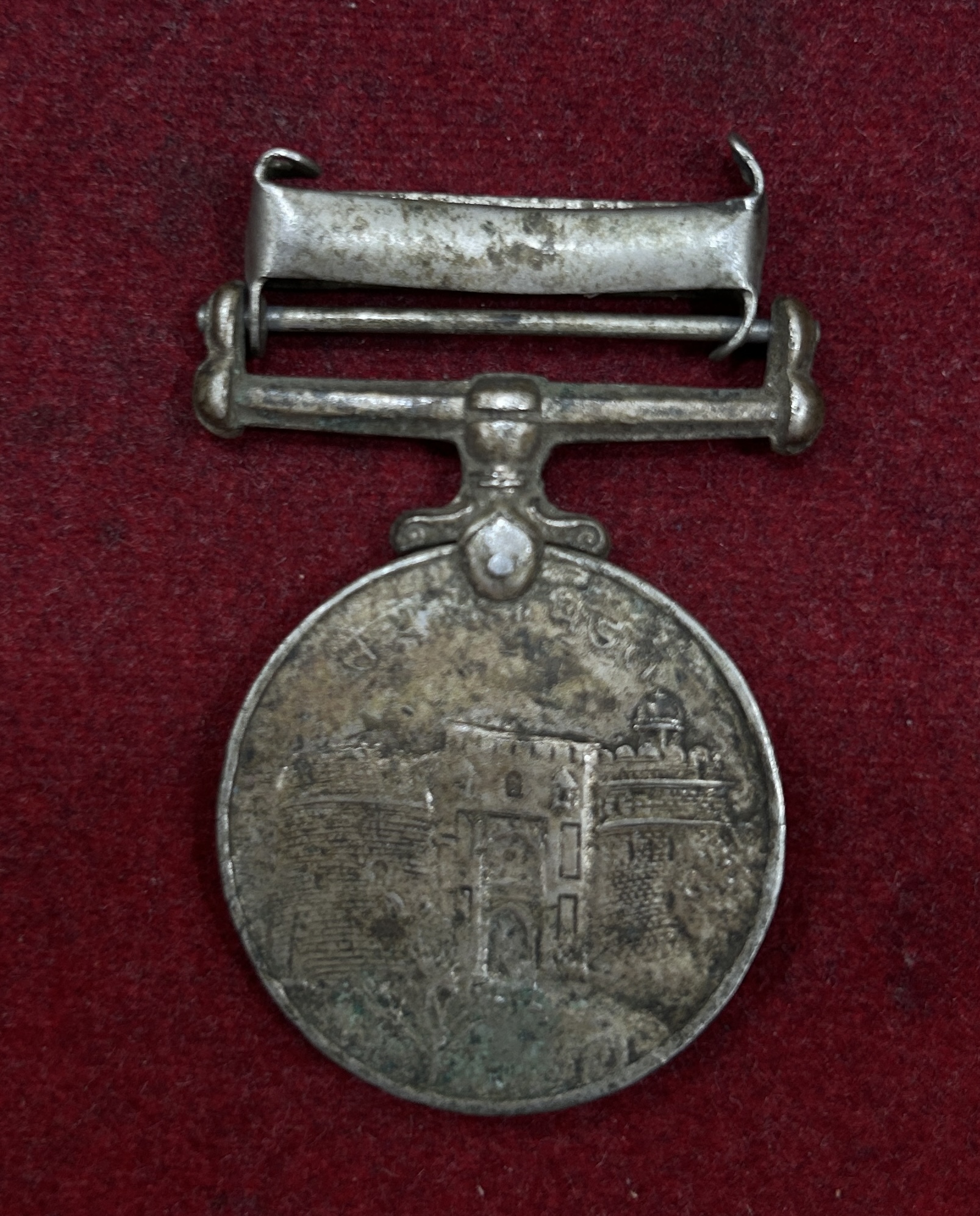 Indian Army Service (Sainya Seva Mandal) Marusthal Medal (37 gms approx) Commemorative Medal #K-7