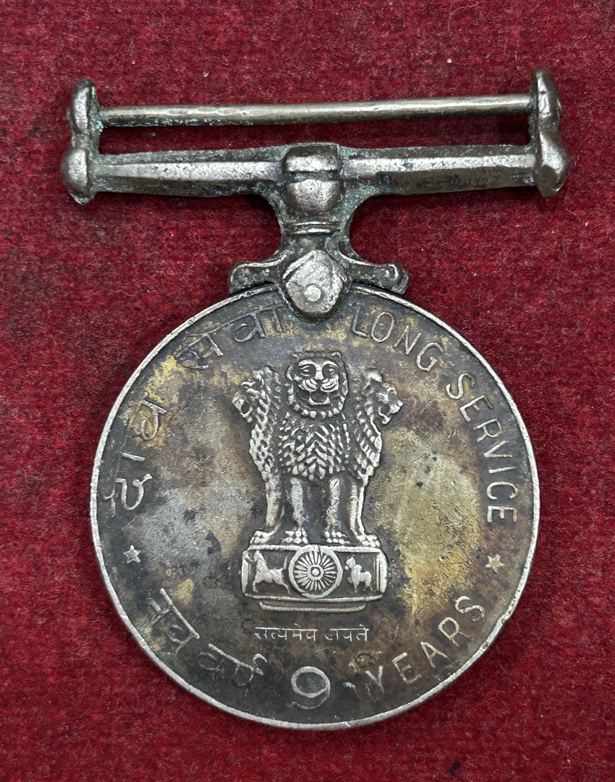 9 Years Long Service Indian Army Medal Commemorative Medal Commemorative Medal #K-8