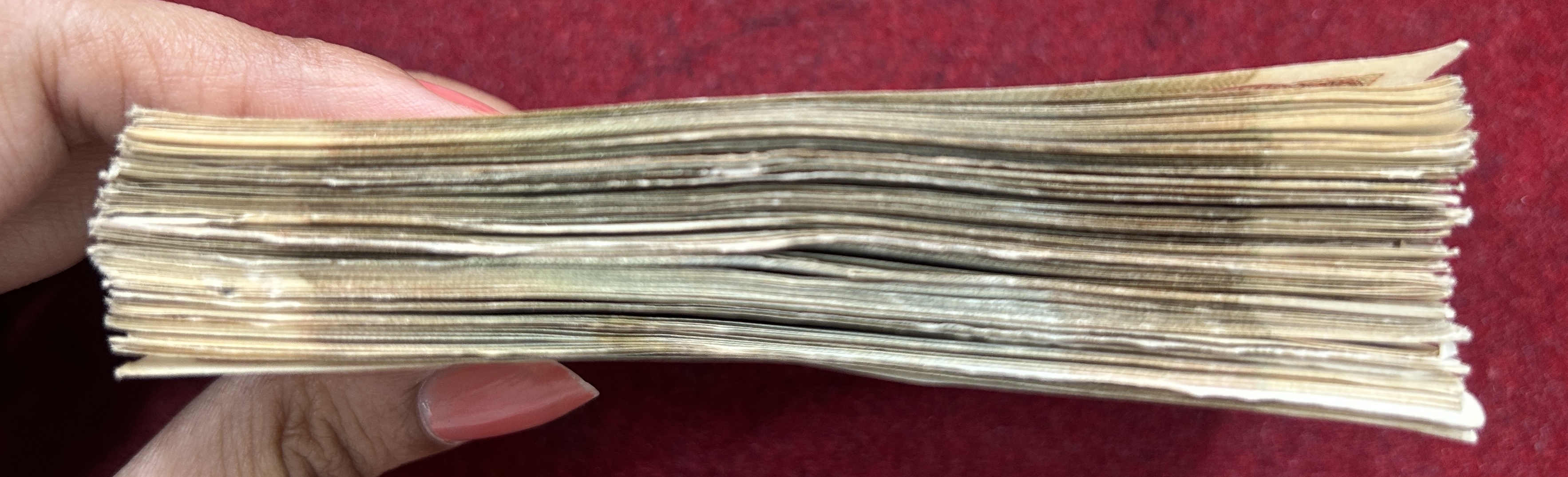 2 Rupees Satellite Governor R.N Malhotra A-U + UNC MIX Condition (100 PCS) LOTT #*118