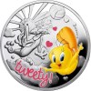 Niue 2013 Dollar 1 Cartoon Characters Tweety Proof Silver Coin Poland Mint Unique and Rare - Image 3