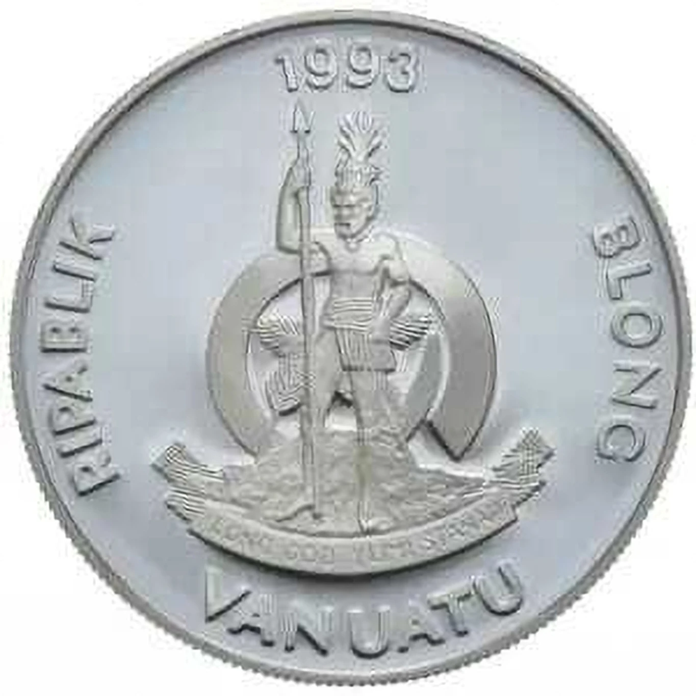 Reproduction Coin –Vanuatu 50 Vatu 1993 - The Boudeuse Silver Plated Commemorative UNC Coin