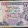 20 Rupees of Sri Lanka (AD 1995) with Traditional bird mask/Fishermen Scarce