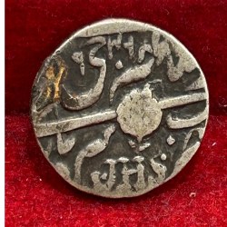 Princely State of (Jammu and Kashmir) 1 Rupee - Ranbir Singh (Kashmir) Rare Silver Coin