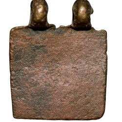 Alternative view of Cast-Copper from Rajgir(Bihar) 2nd Cen. BC with 6-Petal Lotus Flower Ext. Rare