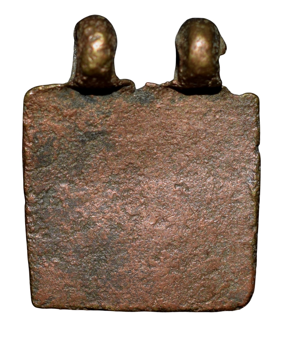 Cast-Copper from Rajgir(Bihar) 2nd Cen. BC with 6-Petal Lotus Flower Ext. Rare - Image 2