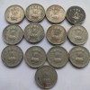 13 Coins Set of 5 Rupees 1992 to 2004 Copper-Nickel Coin of issue RBI Republic India Coins - Image 3