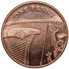 Bronze Penny of Elizabeth II (AD2015) of United Kingdom UNC Grade - Image 2