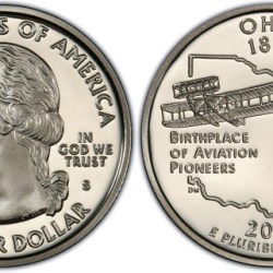 USA Roll 2002 Birthplace Of Aviation Pioneers State Quarter 40 Coin Roll Unique and Rare
