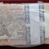 786001 ( Full Fancy Number pack rim )10 Rupees RBI Governor Raghuram G. Rajan Sealed 1000 note pack rim - Image 2