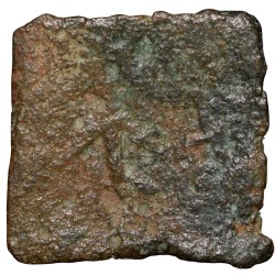 Alternative view of Copper Coin of City-State 'Eran-Vidisha' (2nd Cen. BC) with Bold Swastik