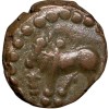 Copper Kakani of Ganapati Naga(c. 3rd Cen. AD) of Nagas Dynasty from Padmavati Bull Type Beautiful Grade