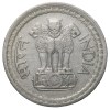 Nickel 50 Paise of Republic India (AD 1971) of Calcutta Mint - Rupaye ka Adha Bhag Scarce - Image 2
