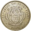Brass 5 Cents of Seychelles Island Country (AD 1995) with Manioc plant - Image 2