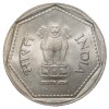 Copper-Nickel 1 Rupee of Republic India (AD 1984) of Bombay Mint Security Edge Scarce - Image 2