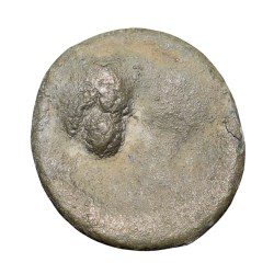 Lead Coin of Ikshavaku Dynasty(100 BC) from Andhra Region Animal Motif