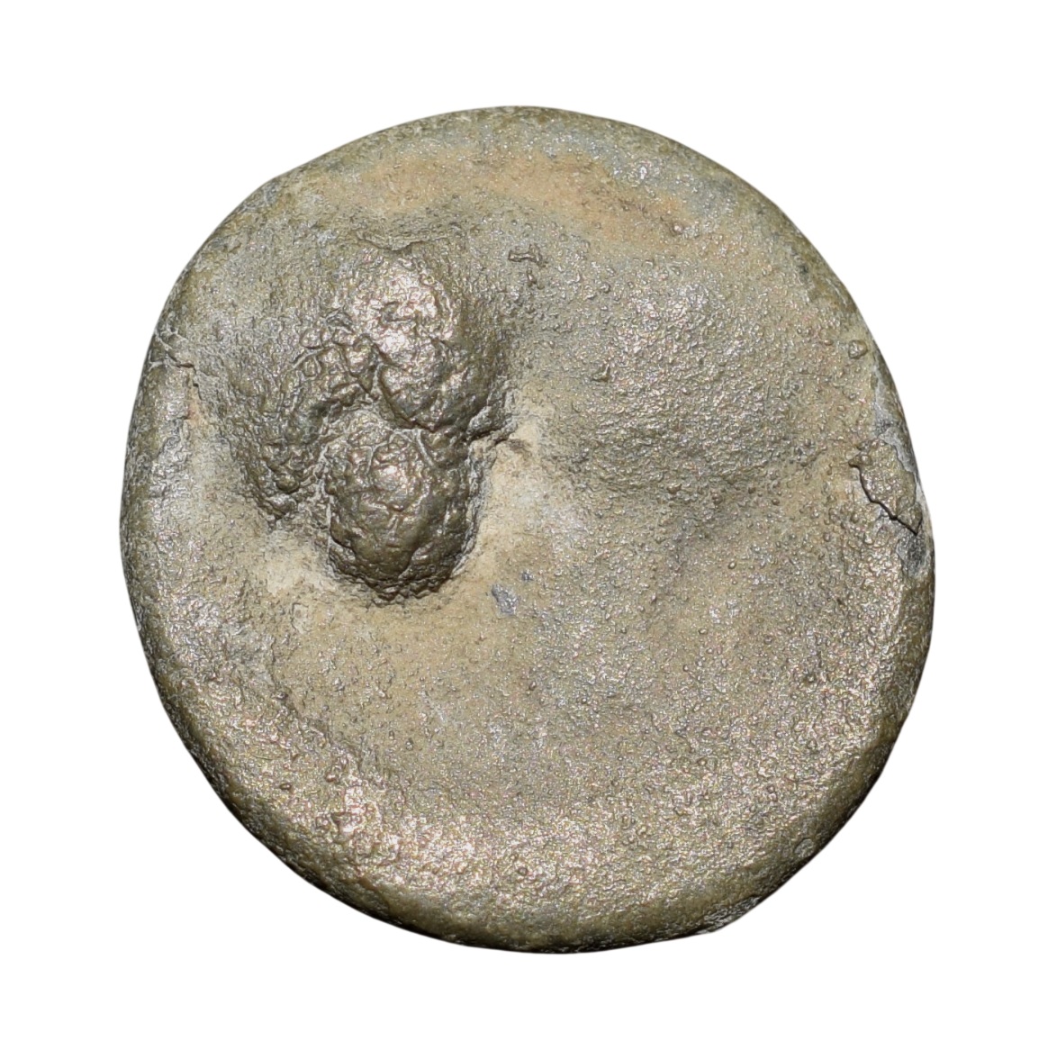 Lead Coin of Ikshavaku Dynasty(100 BC) from Andhra Region Animal Motif