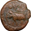 Copper 1/4 Paisa(Akhtar) of Tipu Sultan(AD 1787-99) of Mysore Kingdom Patan Mint KM121.1 Rare