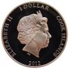 Cook Islands 1 Dollar 2012 - Elizabeth II ( Construction of the Titanic ) Rare UNC Coin with Capsule #C-122 - Image 2