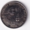 India 10 Rupees 1975 Equality Development Peace Commemorative issue Rare Coin #S-5