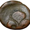 Copper Doudou of INDO-FRENCH (AD 1720-1835) with Fleur-de-lis