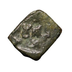 Copper Uniface Coin of Damabhadra (2nd Cen. BC) of Bhadra/Mitra Dynasty from Vidarbha(Pauni) Rare