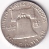 USA Half Dollar 1952 Silver Benjamin Franklin 12.5 Grams Weight Rare - Image 2