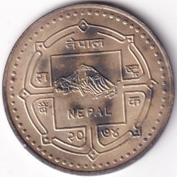 Alternative view of Silver 1000 Rupees 2017 of Nepal of Tri Chandra College Centenary Unc Coin