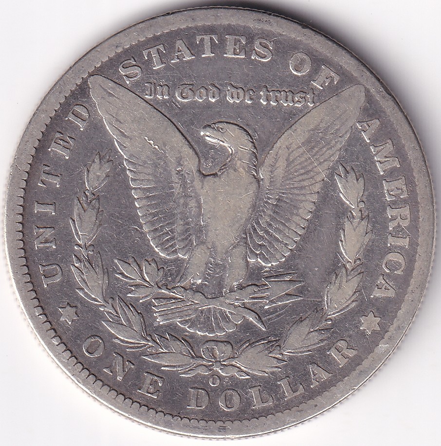 Morgan Silver Dollar 1899 United States 26.7 Grams Silver Coin Rare