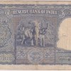Bombay Circle Incorrect Hindi Second Issue 100 Rupees B Rama Rau Note Big Size Ex Rare - Image 2