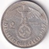 Swastik Symbol 2 Marks Germany 1937 Silver 8 Grams Weight Rare #1