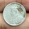 British-India Two Annas 1917 (George V) Rare Silver Coin#K-183 - Image 2