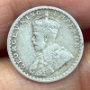 British-India Two Annas 1917 (George V) Rare Silver Coin#K-192 - Image 2