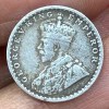 British-India Two Annas 1917 (George V) Rare Silver Coin#K-197 - Image 2