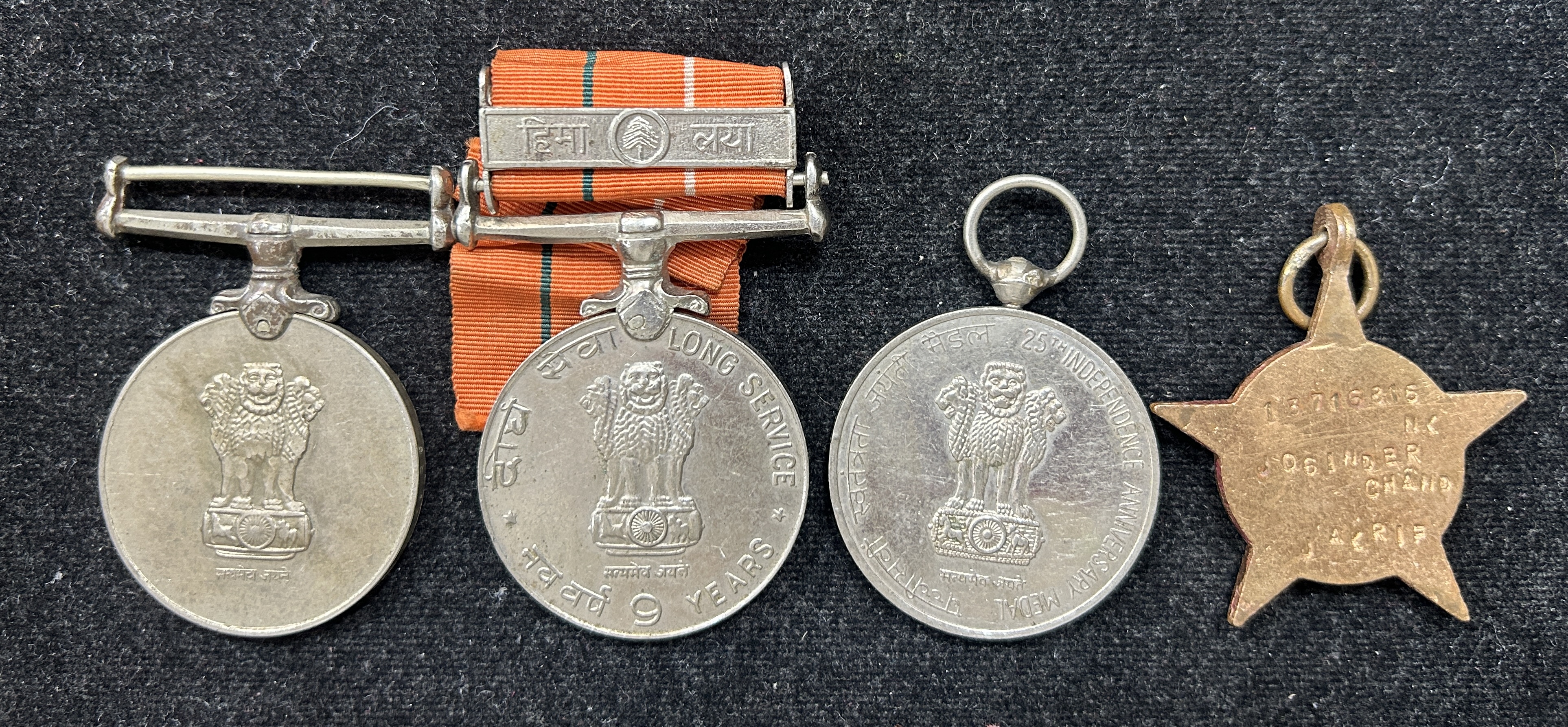 Group medal Rare 4 pcs Set#S-71