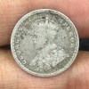 British-India Two Annas 1912 (George V) Rare Silver Coin#S-75 - Image 2