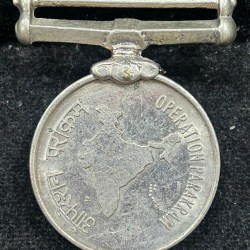 Operation Parakram Rare Unnamed Medal#S-79