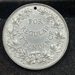 Alternative view of Feed My Lambs : For Regular Attendance Rare Medal#S-82